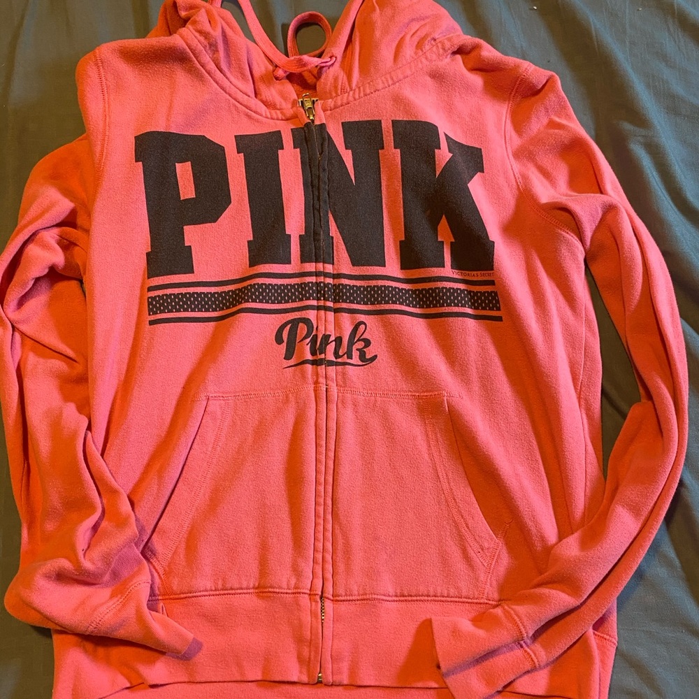VS PINK zip up